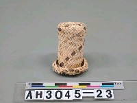 藏品(草編童玩帽)的圖片